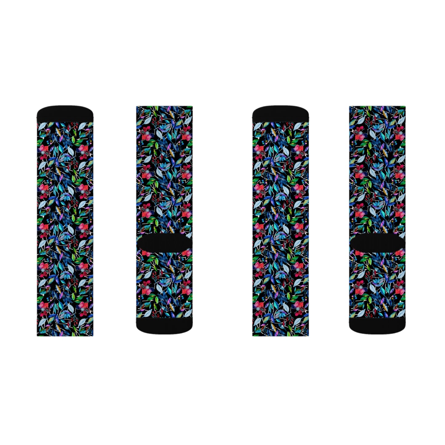 Once Upon a Forest Leaves Sublimation Socks (Limited Edition September 2024)