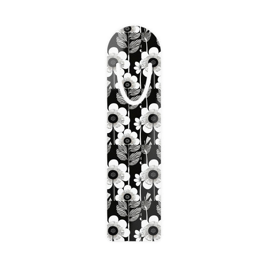 Black and White Poppies Mod Pop Art Reading Decorative Bookmark
