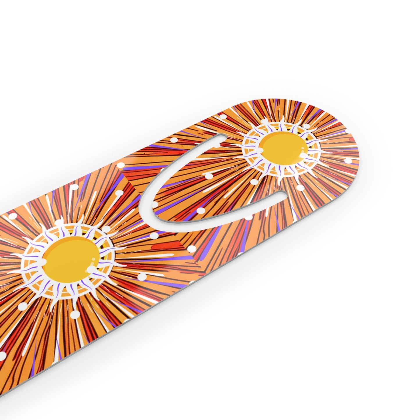 August Sunburst Reading Bookmark