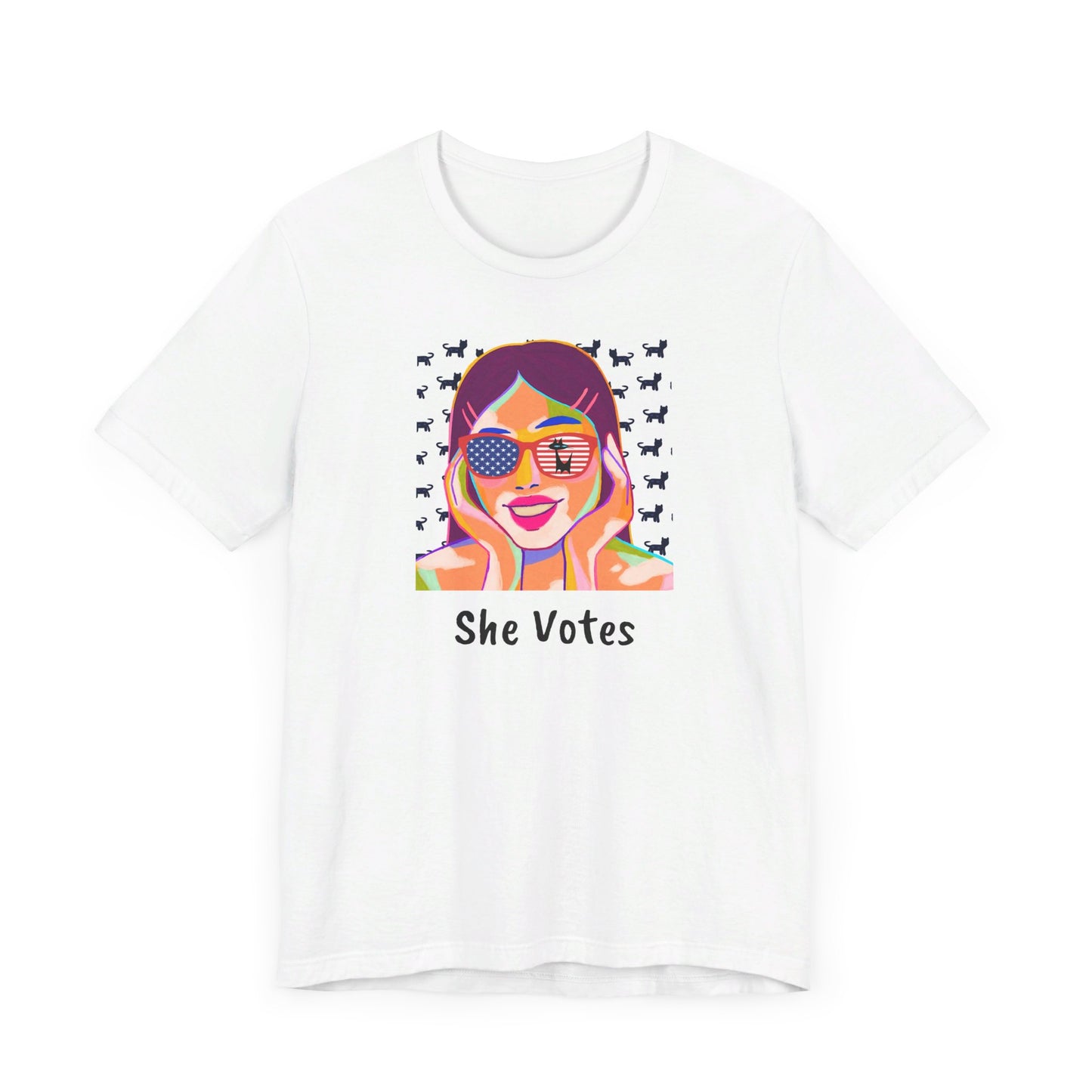 She Votes Unisex Jersey Short Sleeve Tee