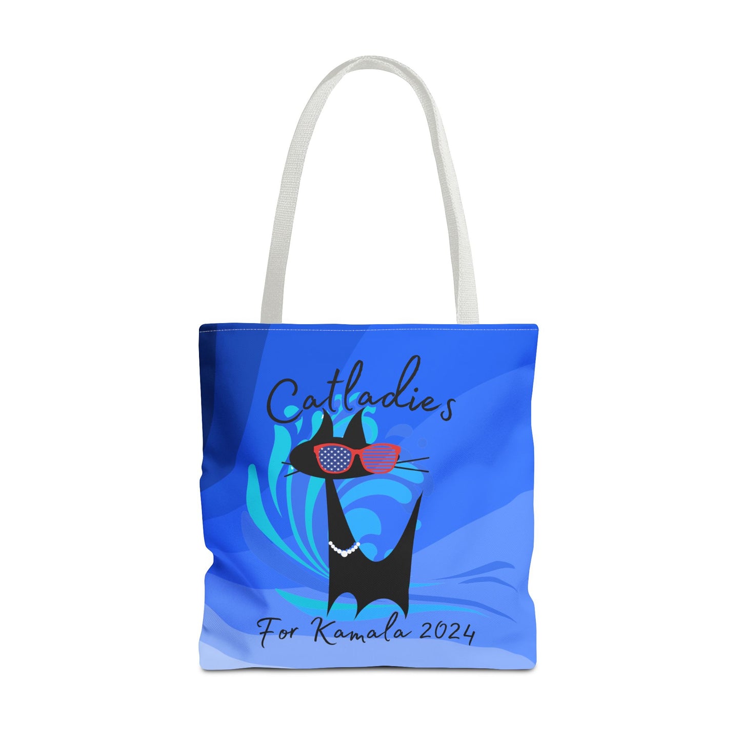 Cat Ladies for Kamala 2024 Book Tote Bag