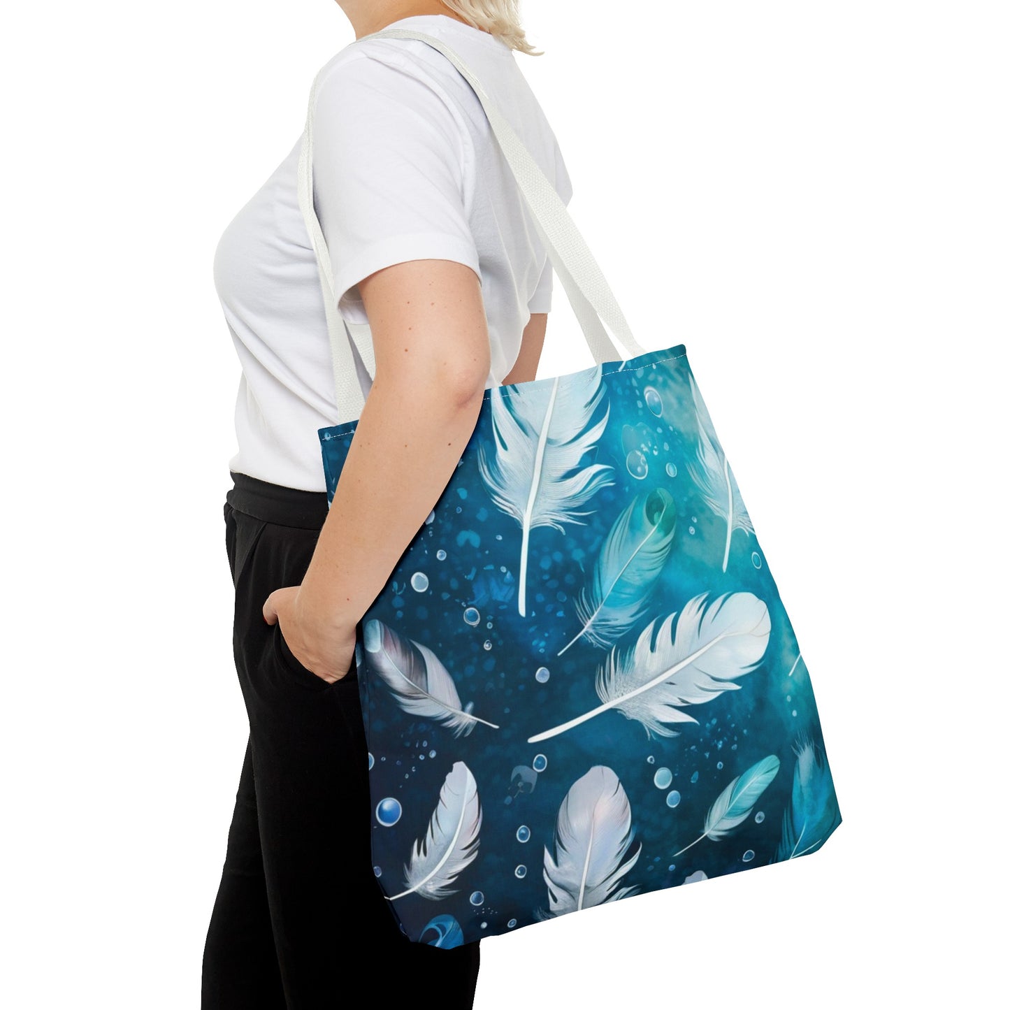 Sea of Feathers Book Tote Bag