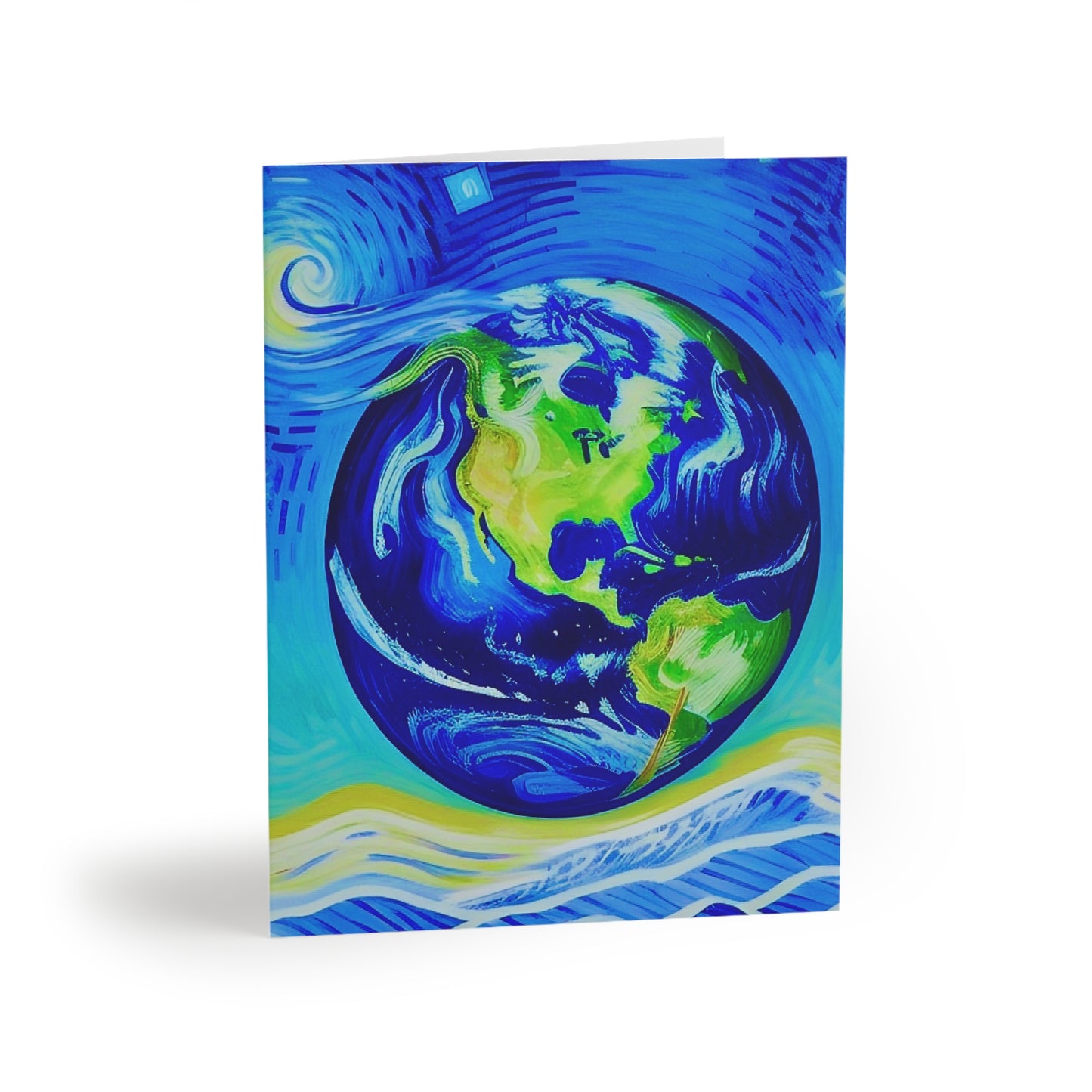 Mother Earth Decorative Note Greeting Cards (8 pcs)