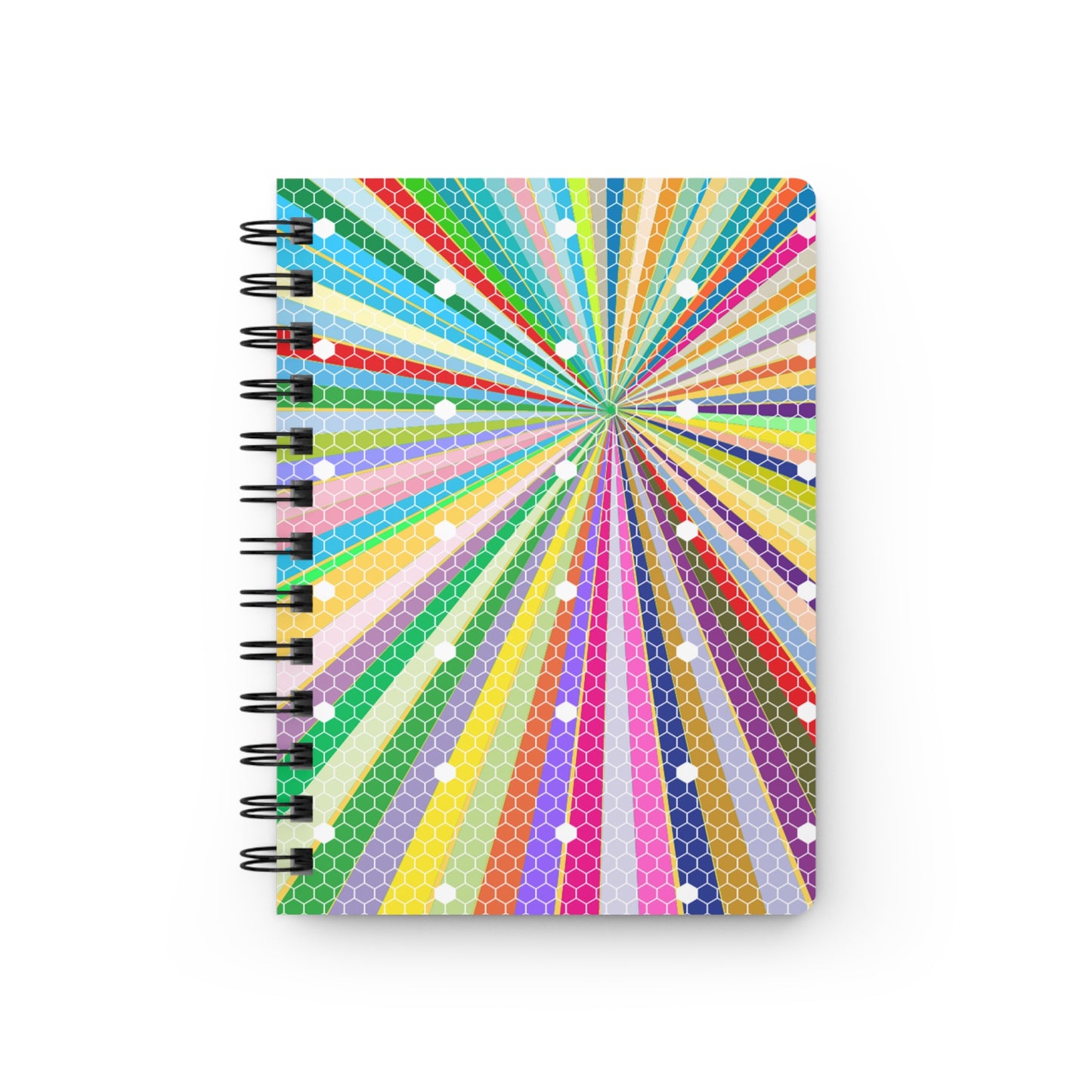 Spiral Spectrum Rainbow Writing Sketch Travel Inspiration Bound Journal