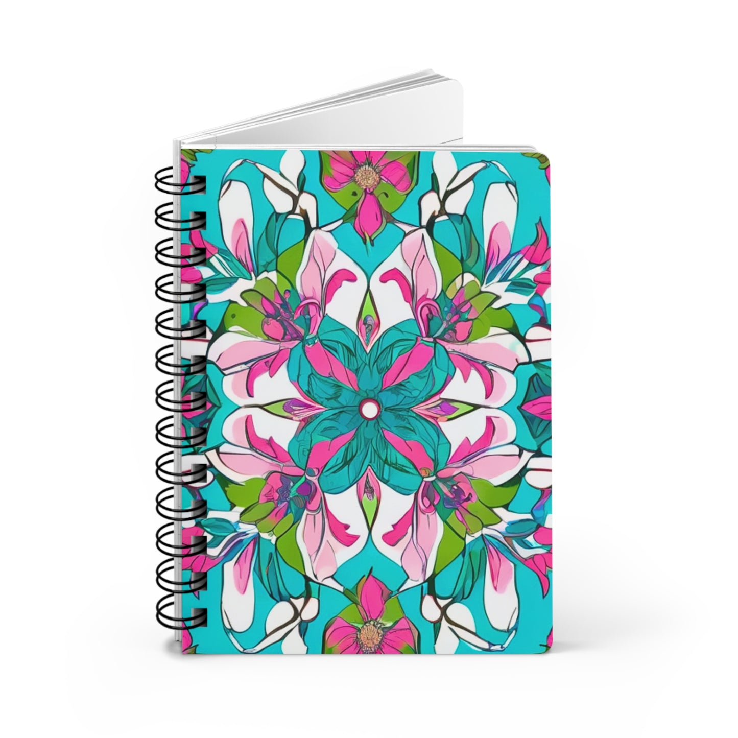 Savannah Porch Afternoon Deep Southern Floral Pattern Writing Sketch Inspirations Spiral Bound Journal