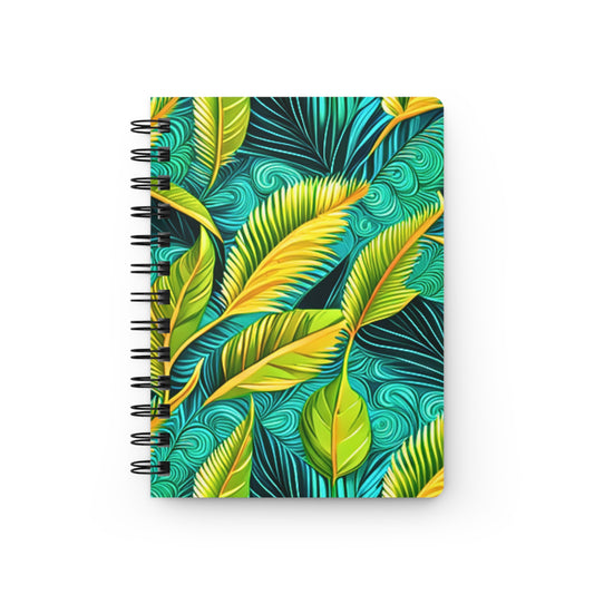 Madagascar Tropical Forest Palms Indian Ocean Africa Travel Sketch Writing Spiral Bound Journal