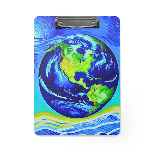 Mother Earth Decorative Desk Writing Clipboard