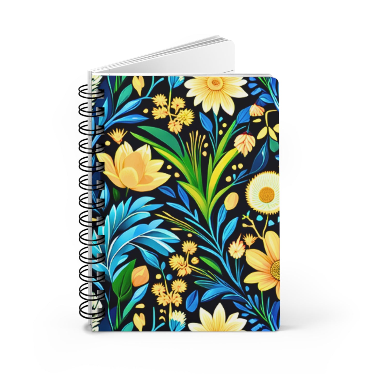 Hyde Park London Early Spring Flowers Travel Writing Sketch Inspiration Spiral Bound Journal