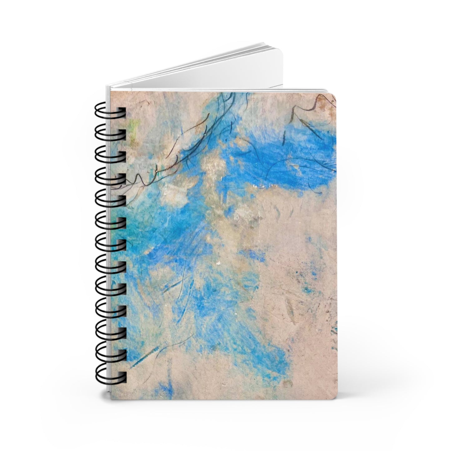 Fresco Cloud Painting Sketch Writing Travel Spiral Bound Journal