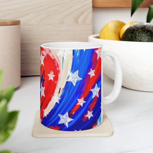 American Celebration Ceramic Mug