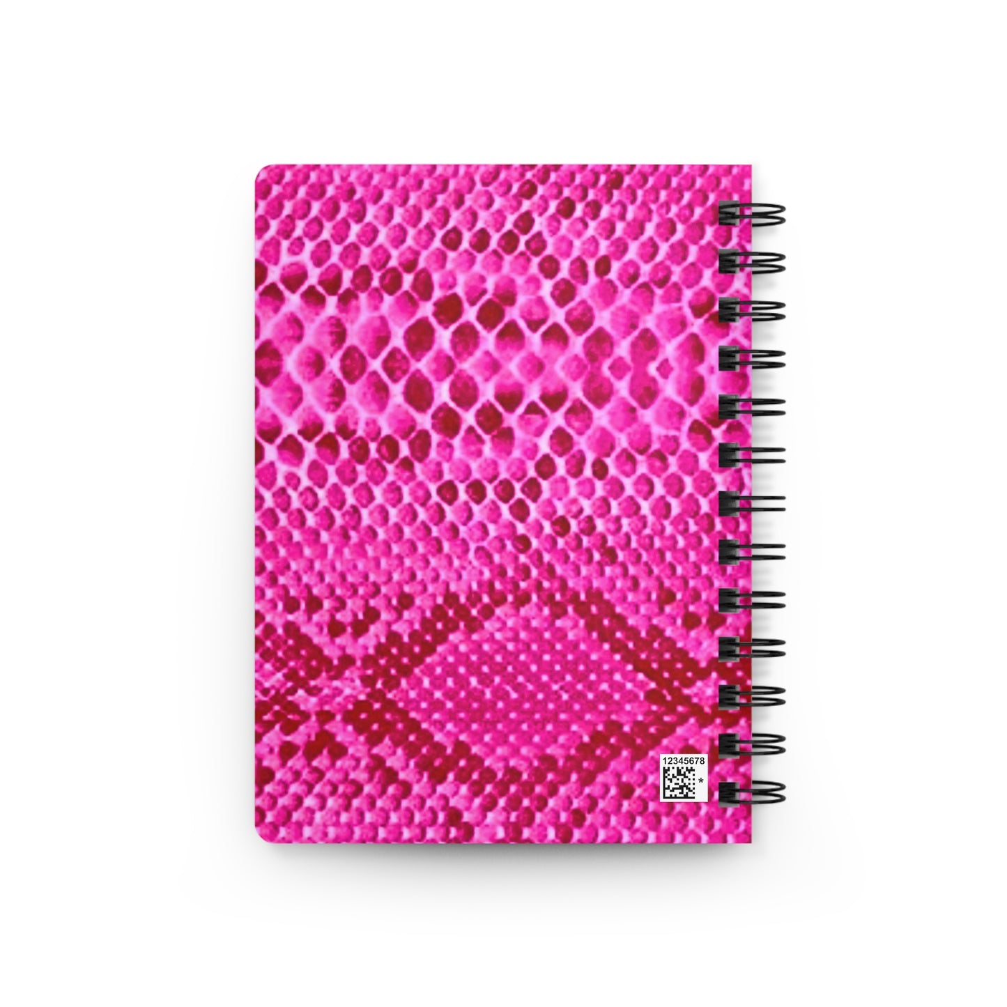 Pink Snakeskin "LOVE" Meditation Writing Inspiration Spiral Bound Journal