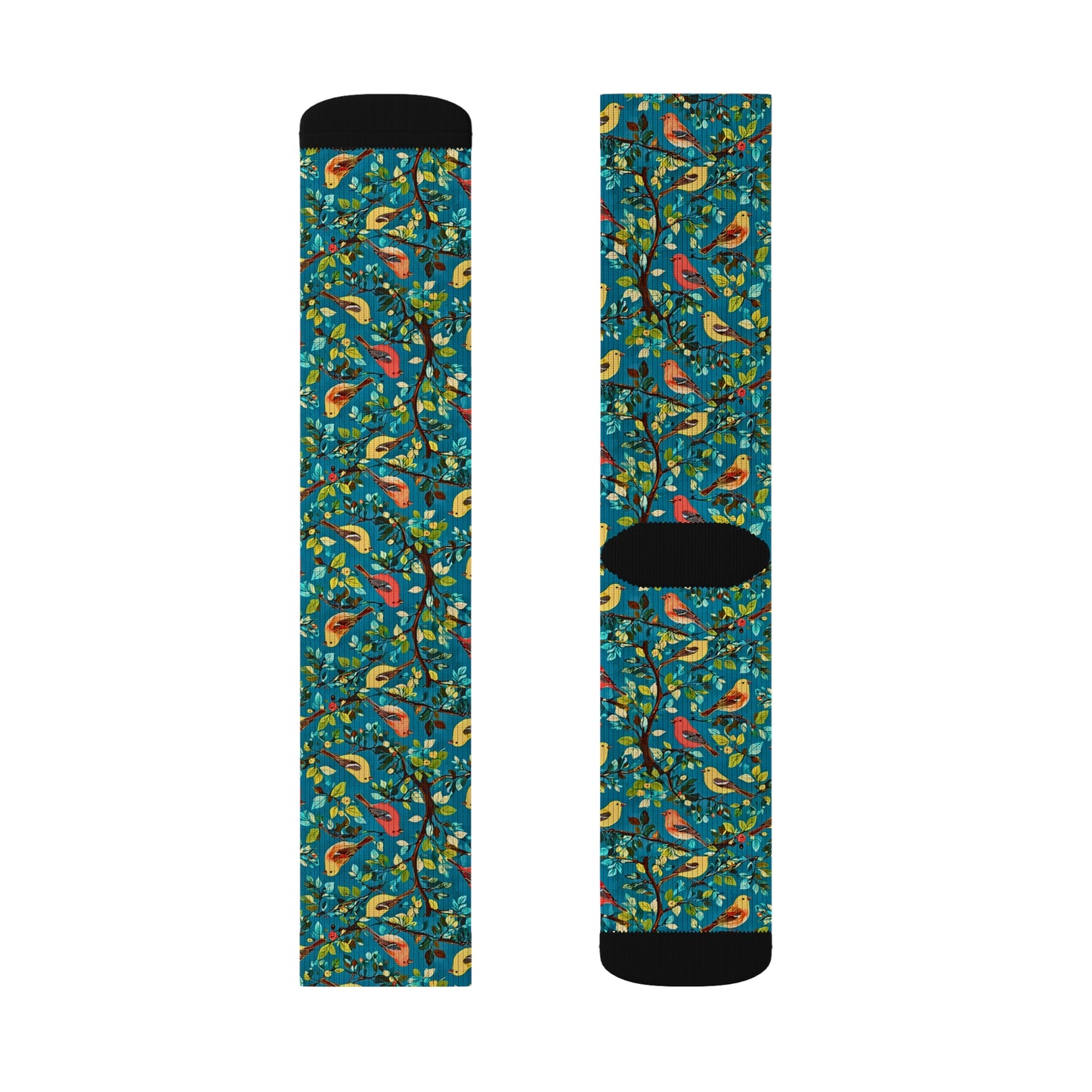 Birds of Joy Decorative Sublimation Socks