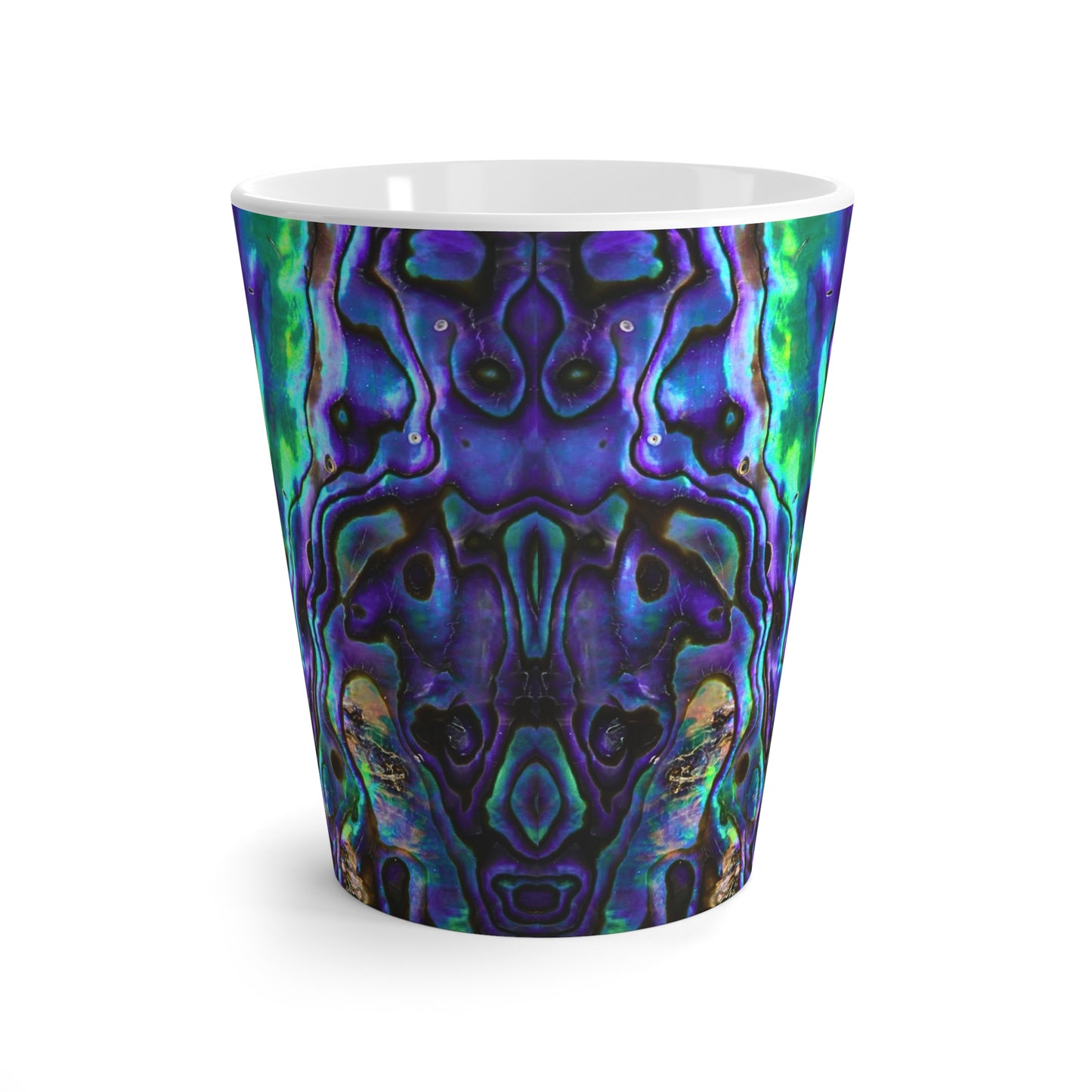 Abalone Jewels Natural Shell Ocean Abstract  Hot Beverage Cappuccino Tea Latte Mug