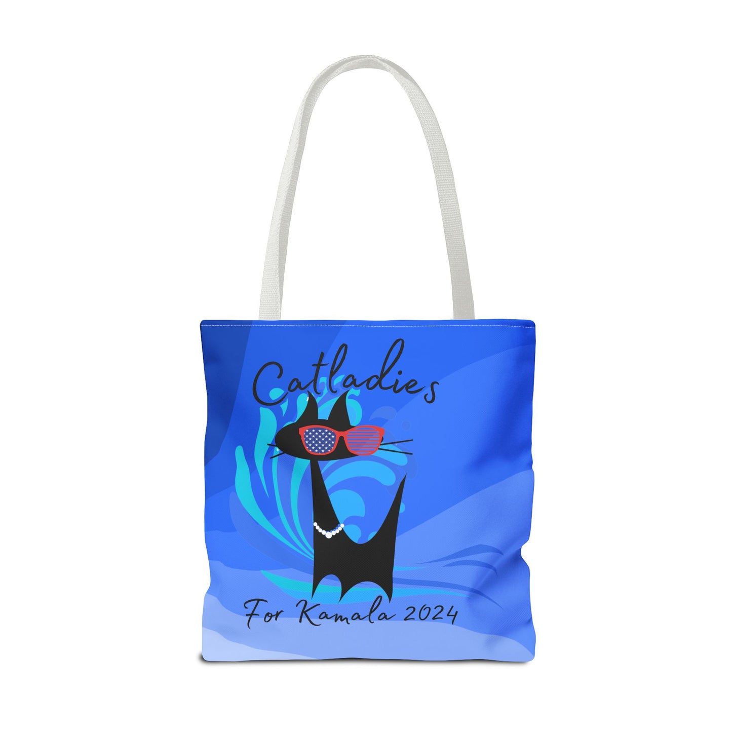 Cat Ladies for Kamala 2024 Book Tote Bag