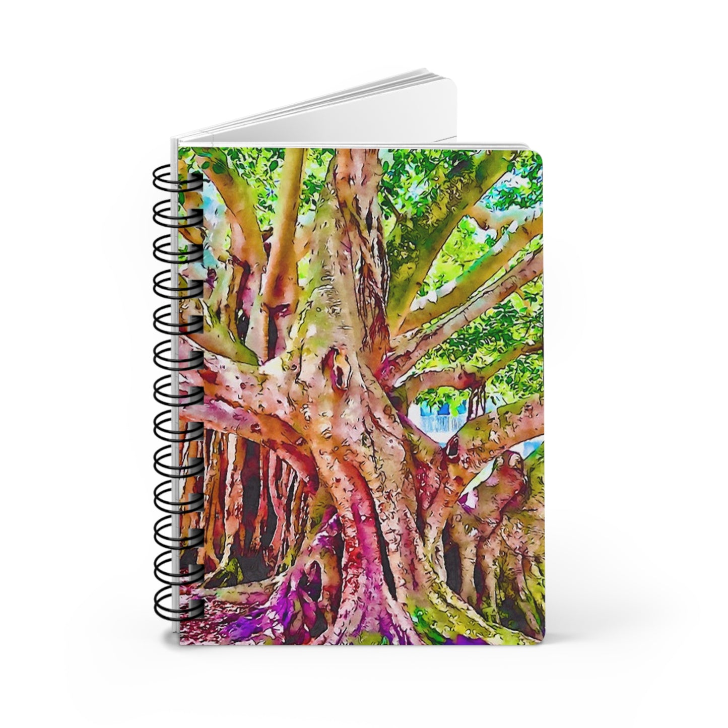 Banyan Tree Nature Writing Sketch Inspiration Spiral Bound Journal