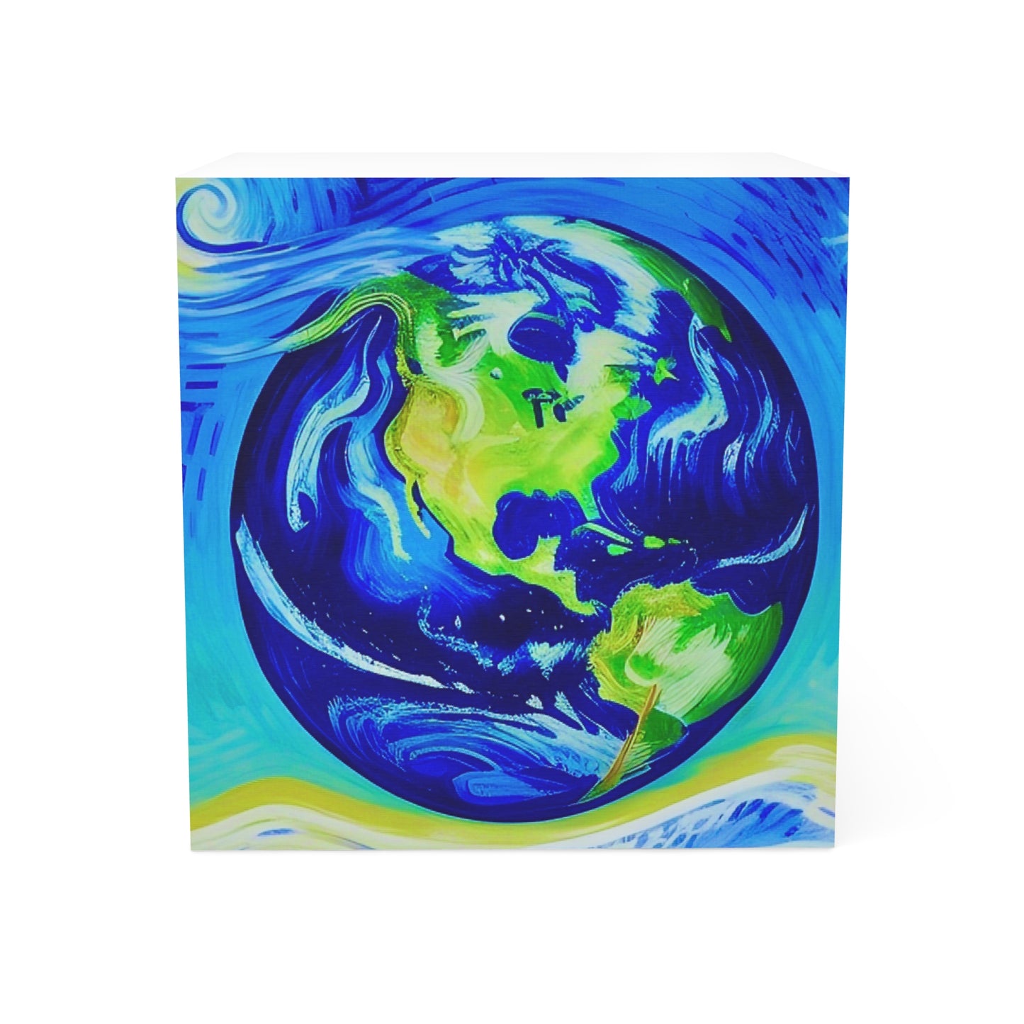Mother Earth Decorative Paper Note Cube