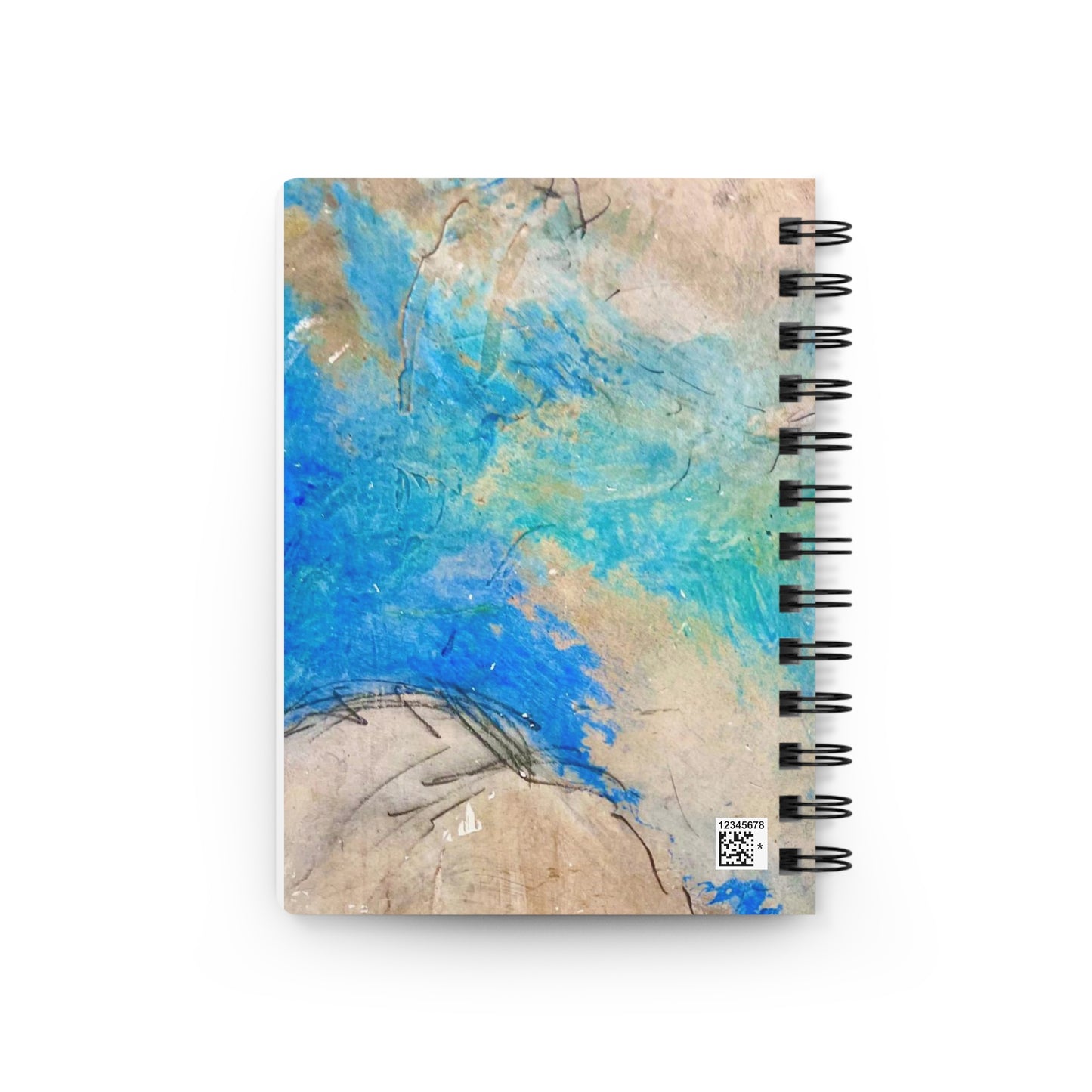 Fresco Cloud Painting Sketch Writing Travel Spiral Bound Journal