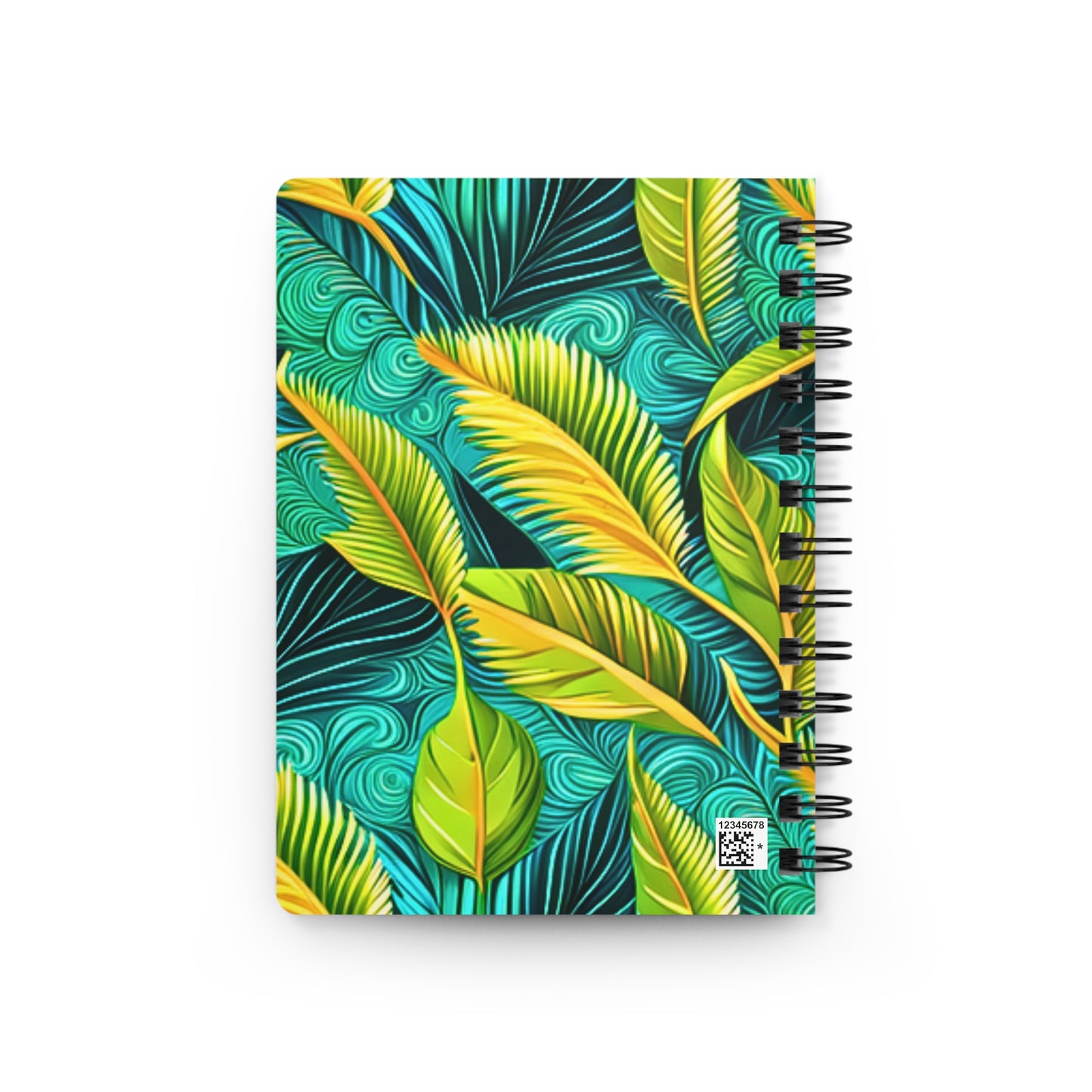 Madagascar Tropical Forest Palms Indian Ocean Africa Travel Sketch Writing Spiral Bound Journal