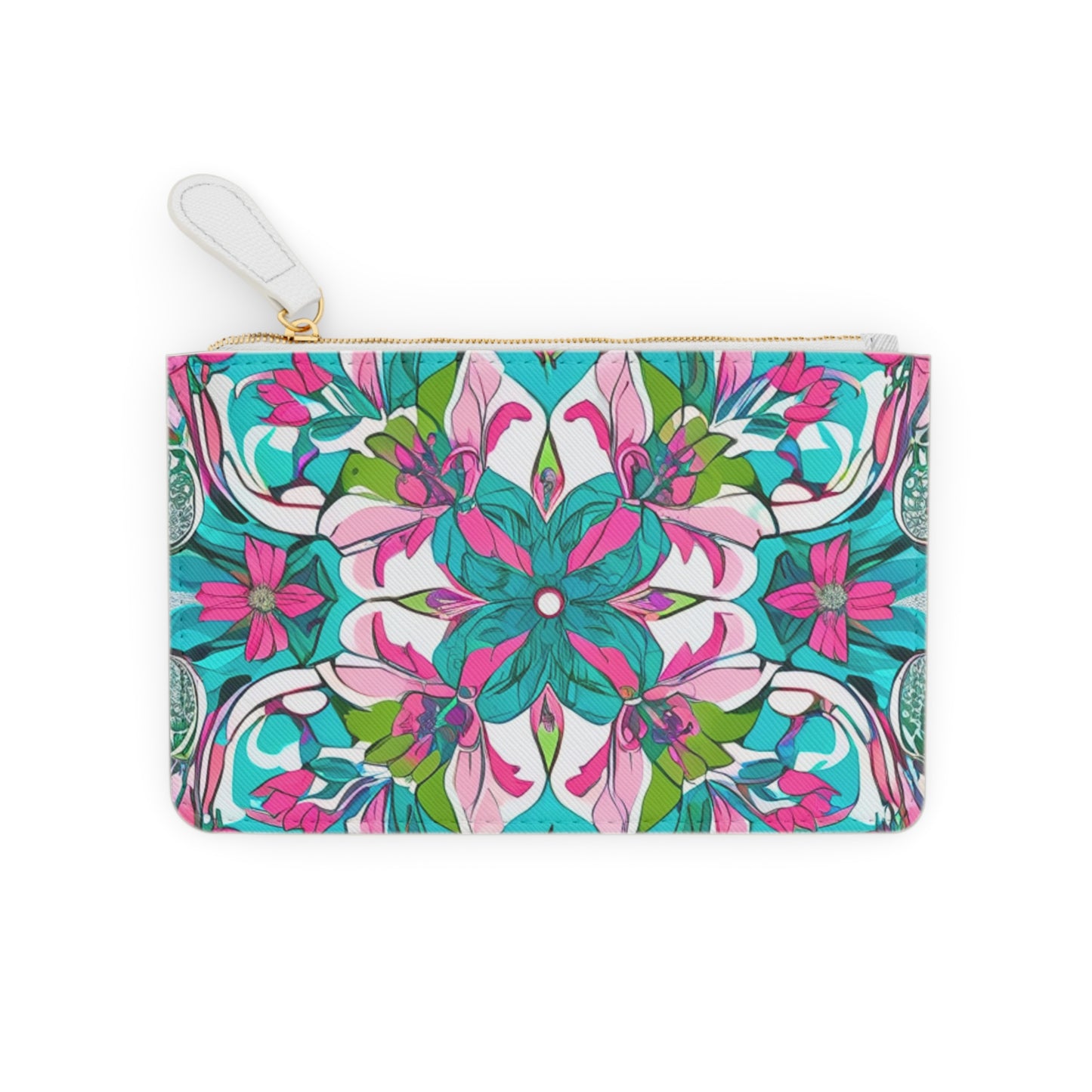 Savannah Porch Afternoon Deep Southern Floral Pattern Lipstick Coin Purse Decorative Mini Pouch Clutch Bag