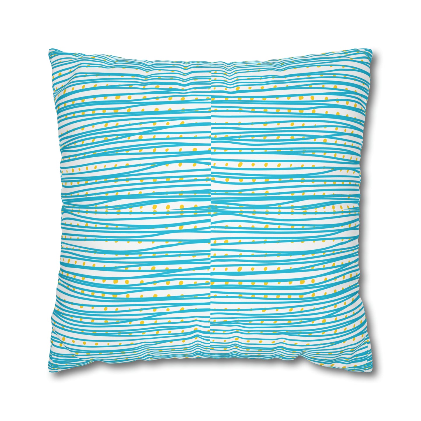 Pool Splash Summer Decorative Spun Polyester Pillow Cover