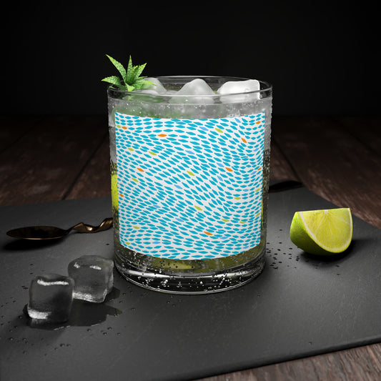Coastal Sea Currents Ocean Waves Cocktail Party Beverage Entertaining Bar Glass