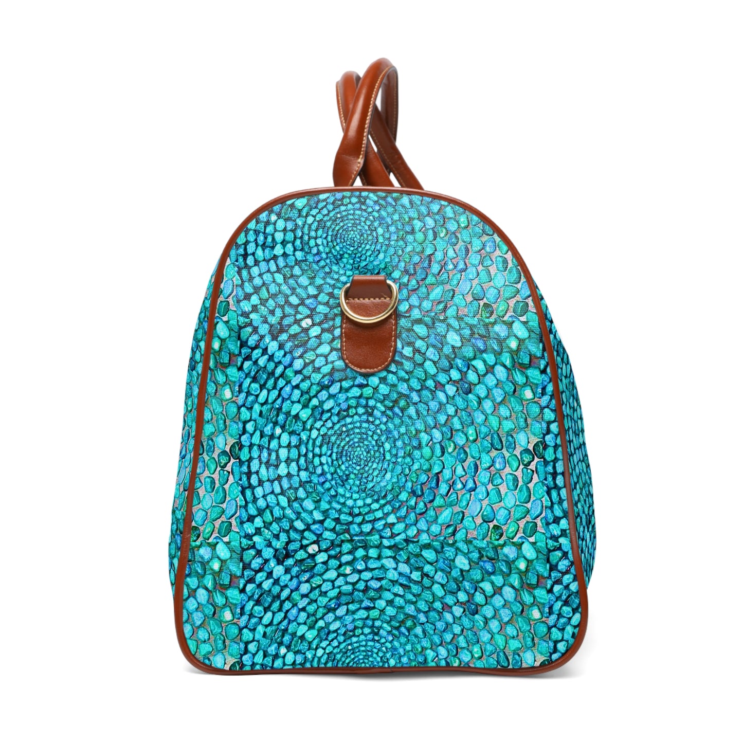 Turquoise Stone Southwestern Natural Overnight Waterproof Travel Bag