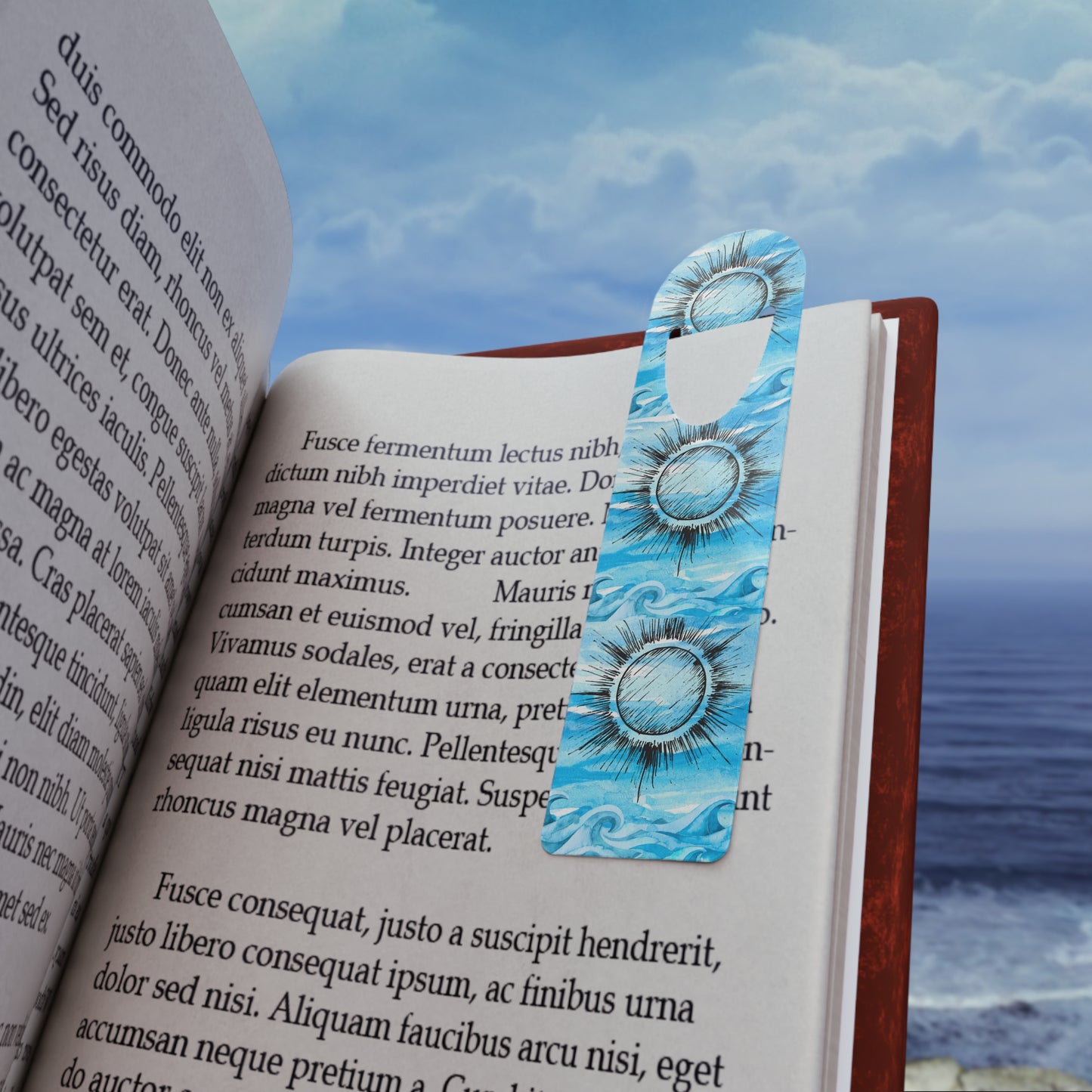 Coastal Summer Sun Reading Bookmark (Limited Edition June 2024)