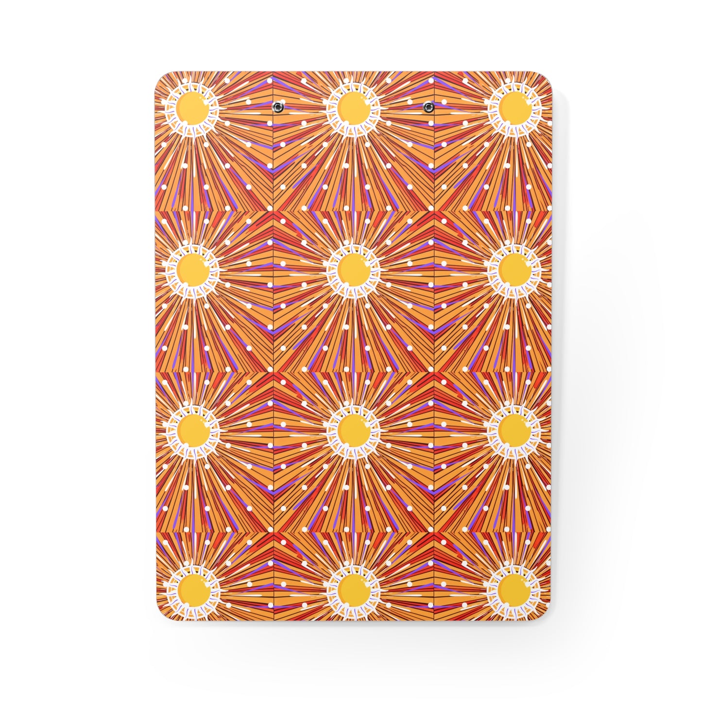 August Sunburst Desk Organizer Clipboard