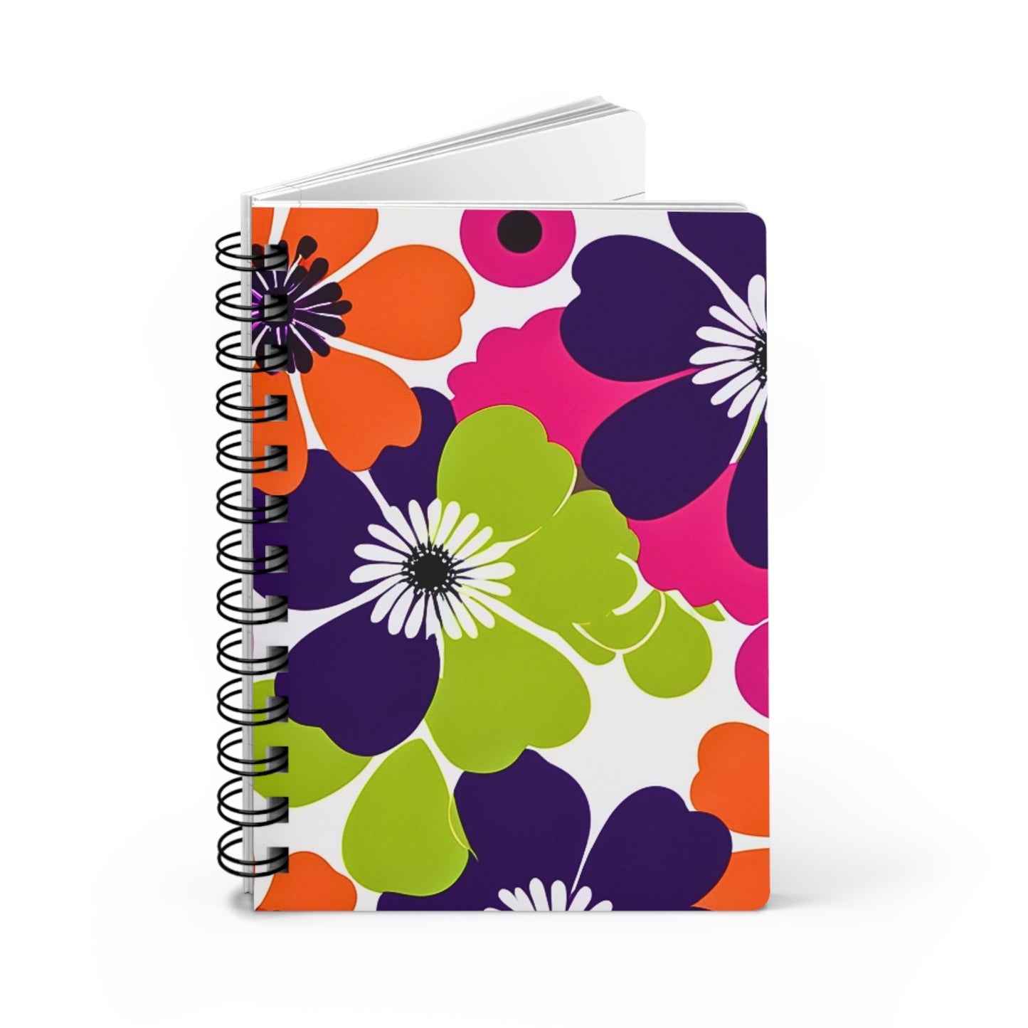 High Summer Blooms Writing Sketch Inspiration Spiral Bound Journal (Limited Edition August 2024)