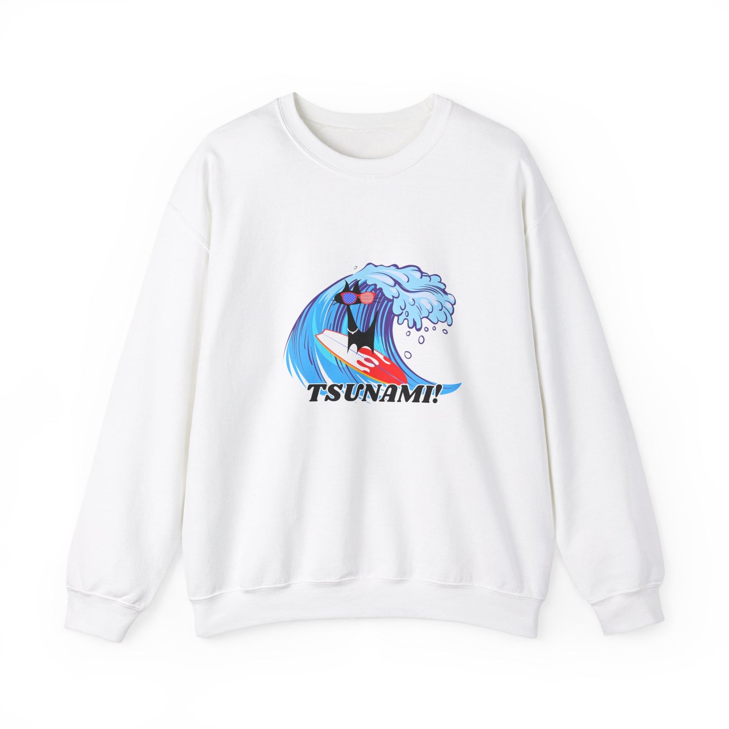 TSUNAMI  Unisex Heavy Blend™ Crewneck Sweatshirt