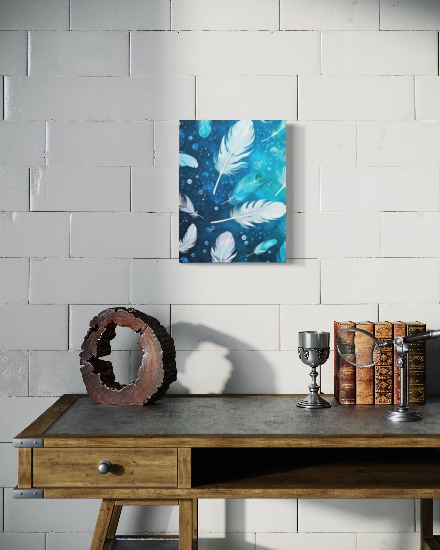 Sea of Feathers Art Canvas Gallery Wraps